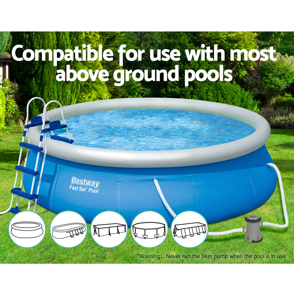 Bestway Pool Pump Cartridge Filter 330GPH 1249L/H Flowclear™ Filters Cleaner