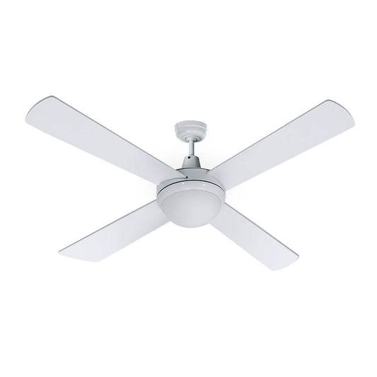 Devanti 52'' Ceiling Fan AC Motor w/Light w/Remote - White