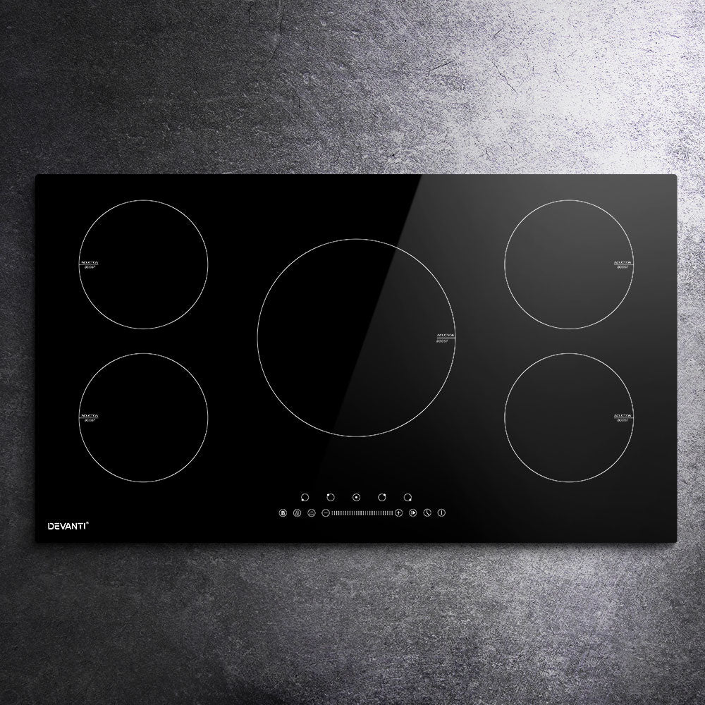 Devanti Induction Cooktop 90cm Electric Cooker