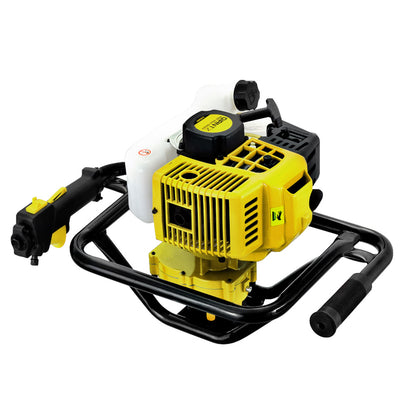 Giantz 92CC Post Hole Digger Motor Only Petrol Engine Yellow