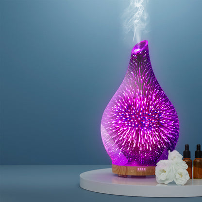 Devanti Aroma Diffuser Aromatherapy Humidifier 3D 100ml