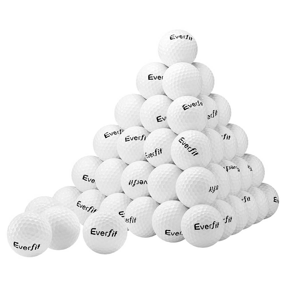 Everfit 60pcs Golf Ball Set Reusable Distance Golf Balls Practice Training