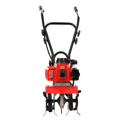 Giantz 88CC Tiller Garden Cultivator Rototiller 4 Blades Soil Plower Rotary Hoe