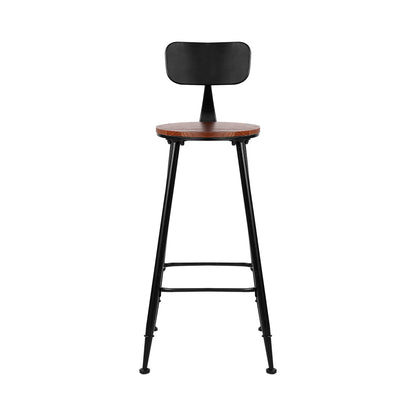 Artiss 4x Bar Stools Vintage Metal Chairs