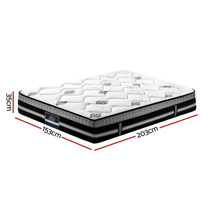 Giselle Bedding 35cm Mattress Cool Gel Memory Foam Queen