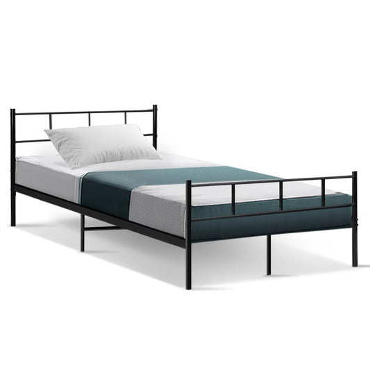 Artiss Bed Frame King Single Metal Bed Frames SOL