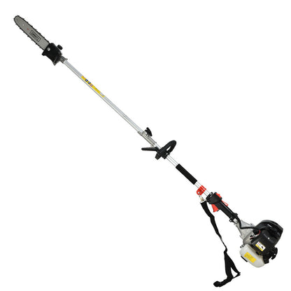 Giantz 65CC Pole Chainsaw Petrol Brush Cutter Whipper Snipper Hedge Trimmer