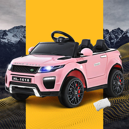 Rigo Kids Electric Ride On Car Range Rover-inspired Toy Cars Remote 12V Pink