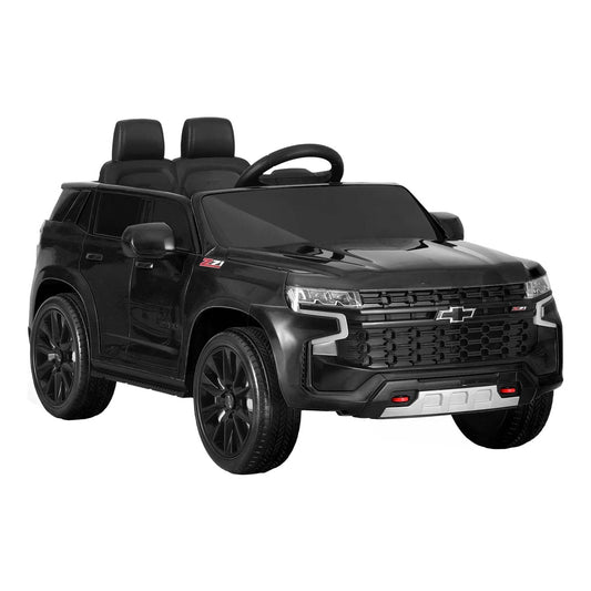 Kids Ride On Car Licensed Chevrolet Tahoe Electric Toys Horn Remote 12V Black