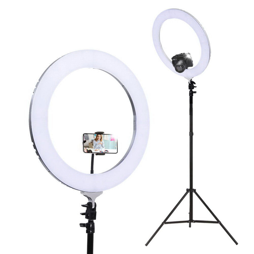 Embellir Ring Light 19" Tripod Stand Silver