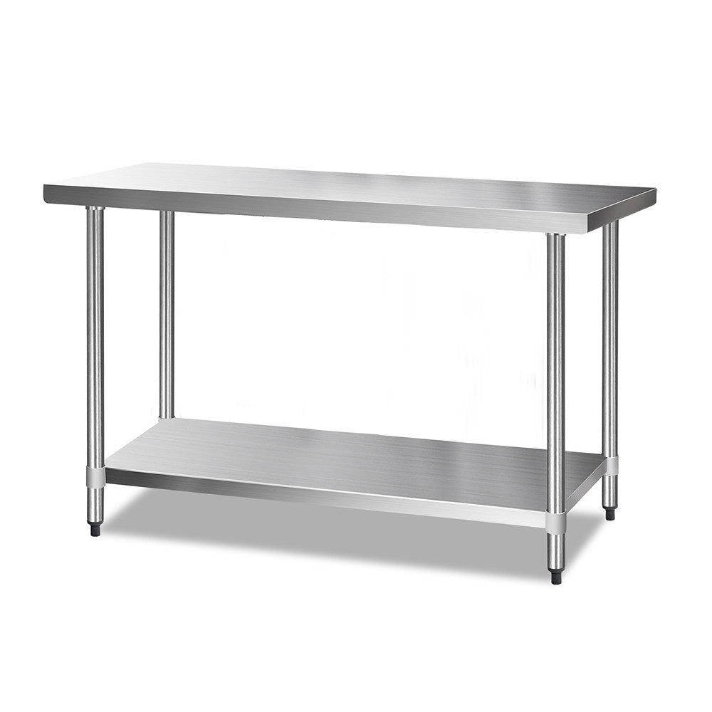 Cefito 1524x610mm Stainless Steel Kitchen Bench 304