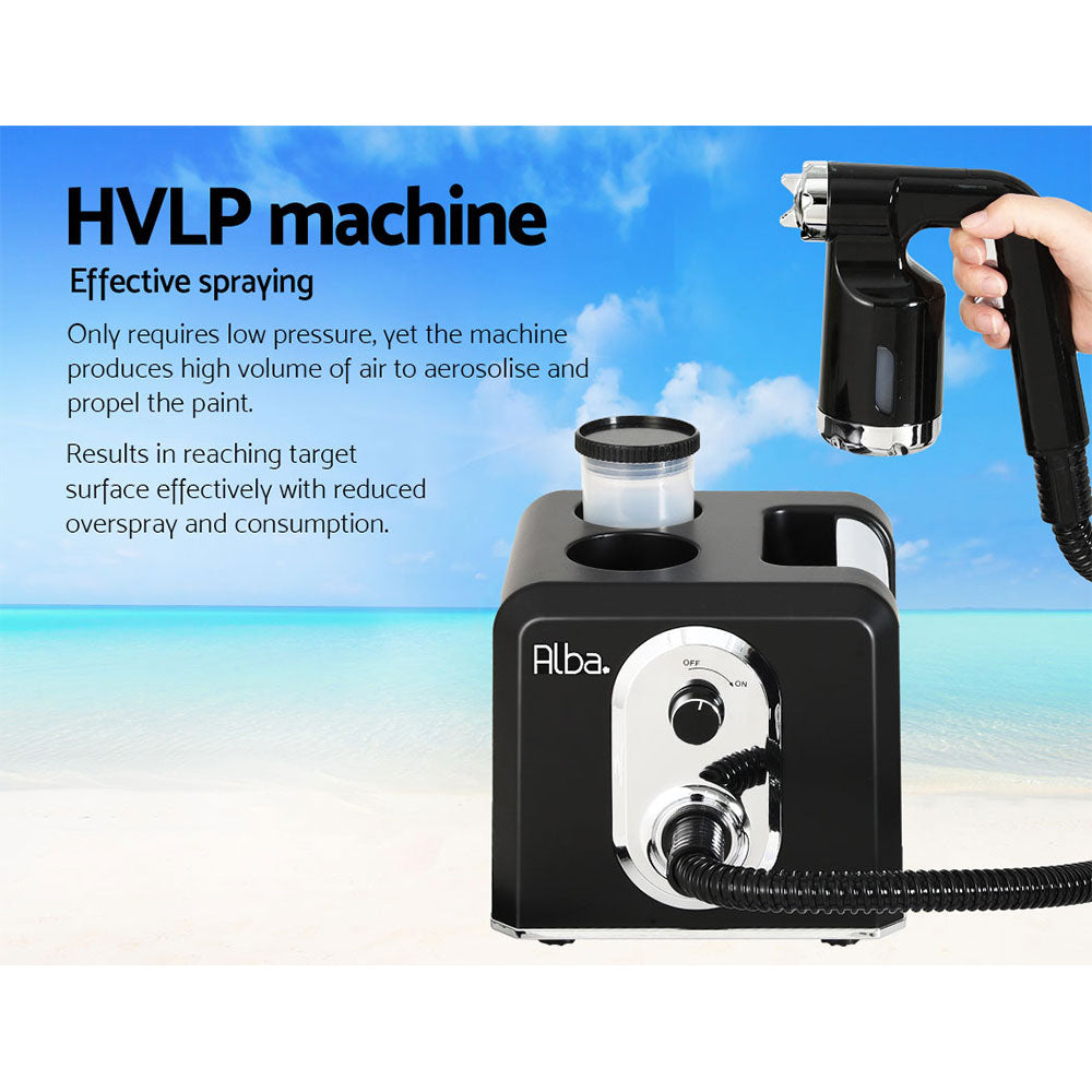 Alba. Spray Tan Machine Tent Sunless Spray Gun HVLP System Professional