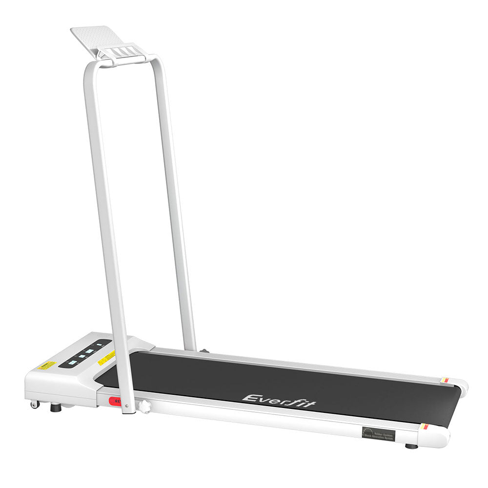 Everfit Treadmill Electric Walking Pad Under Desk Home Gym Fitness 380mm White