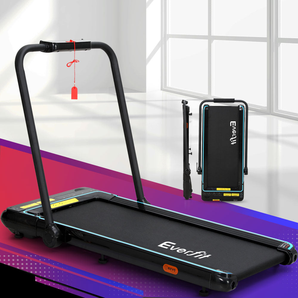 Everfit Treadmill Electric Walking Pad Under Desk Home Gym Fitness 420mm Remote