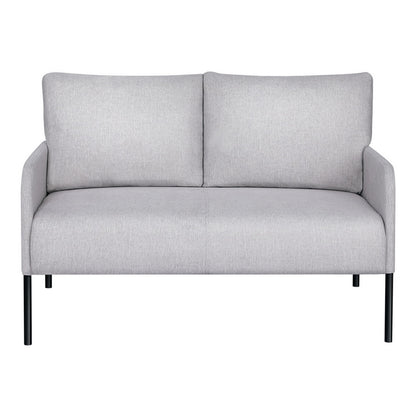 Artiss Armchair 2-Seater Sofa Pillow Linen Grey